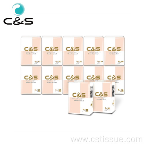 OEM Customize 10 Pieces One Pack Pocket Tissue